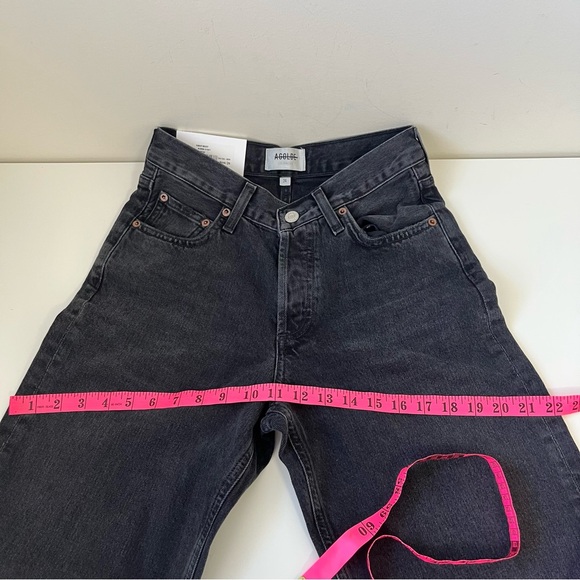 AGOLDE V-Waist Baggy Jeans Size 24 - Picture 14 of 14